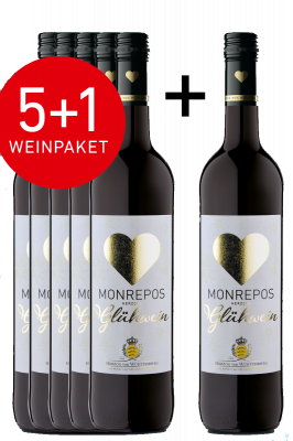 Bild von 5+1 Weinpaket Herzogs Glühwein Rot