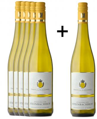 Bild von 5+1 Weinpaket Gündelbacher Steinbachhof Sauvignon Blanc trocken